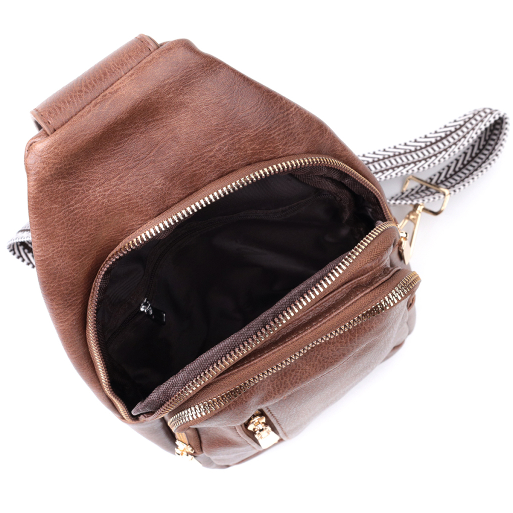 Сумка Vintage З екошкіри Коричнева (22747) - зображення 7