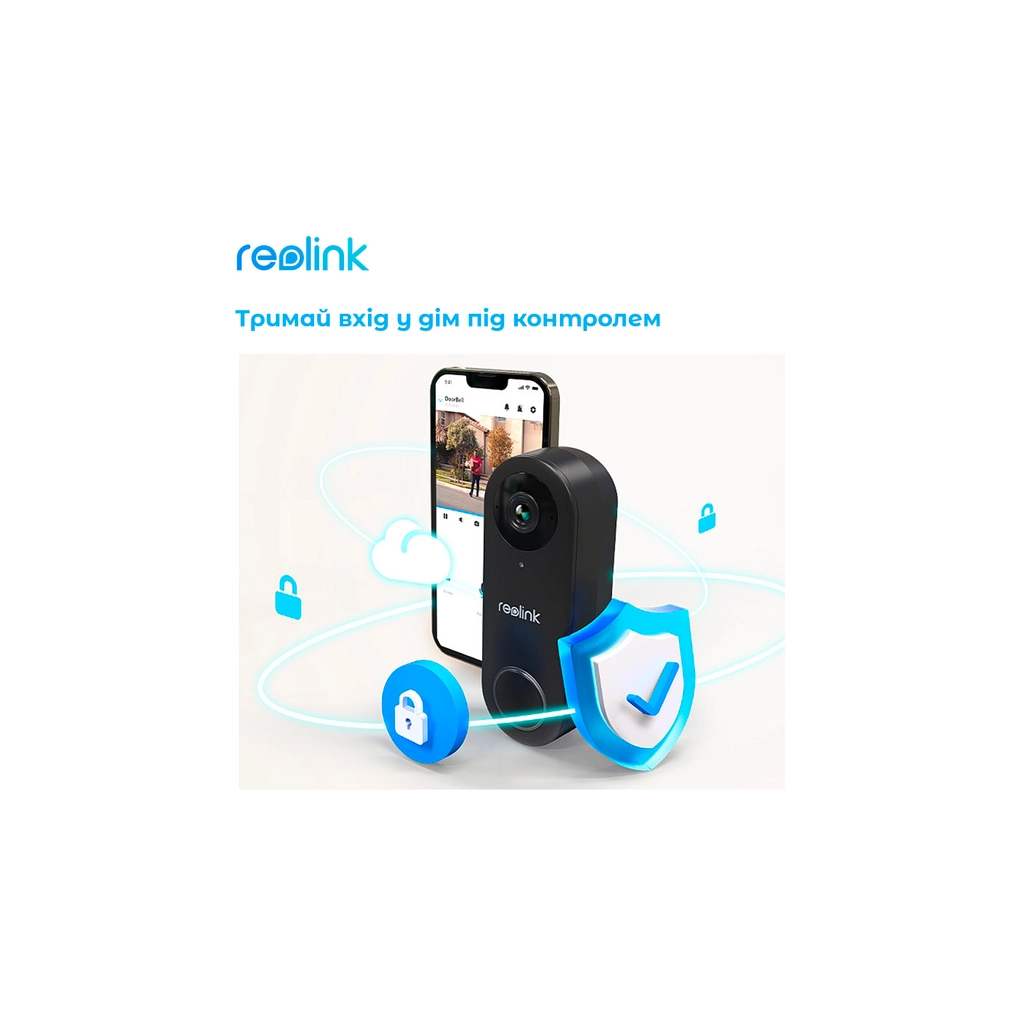 Дверний дзвінок Reolink Video Doorbell WiFi (D340W) - picture 8