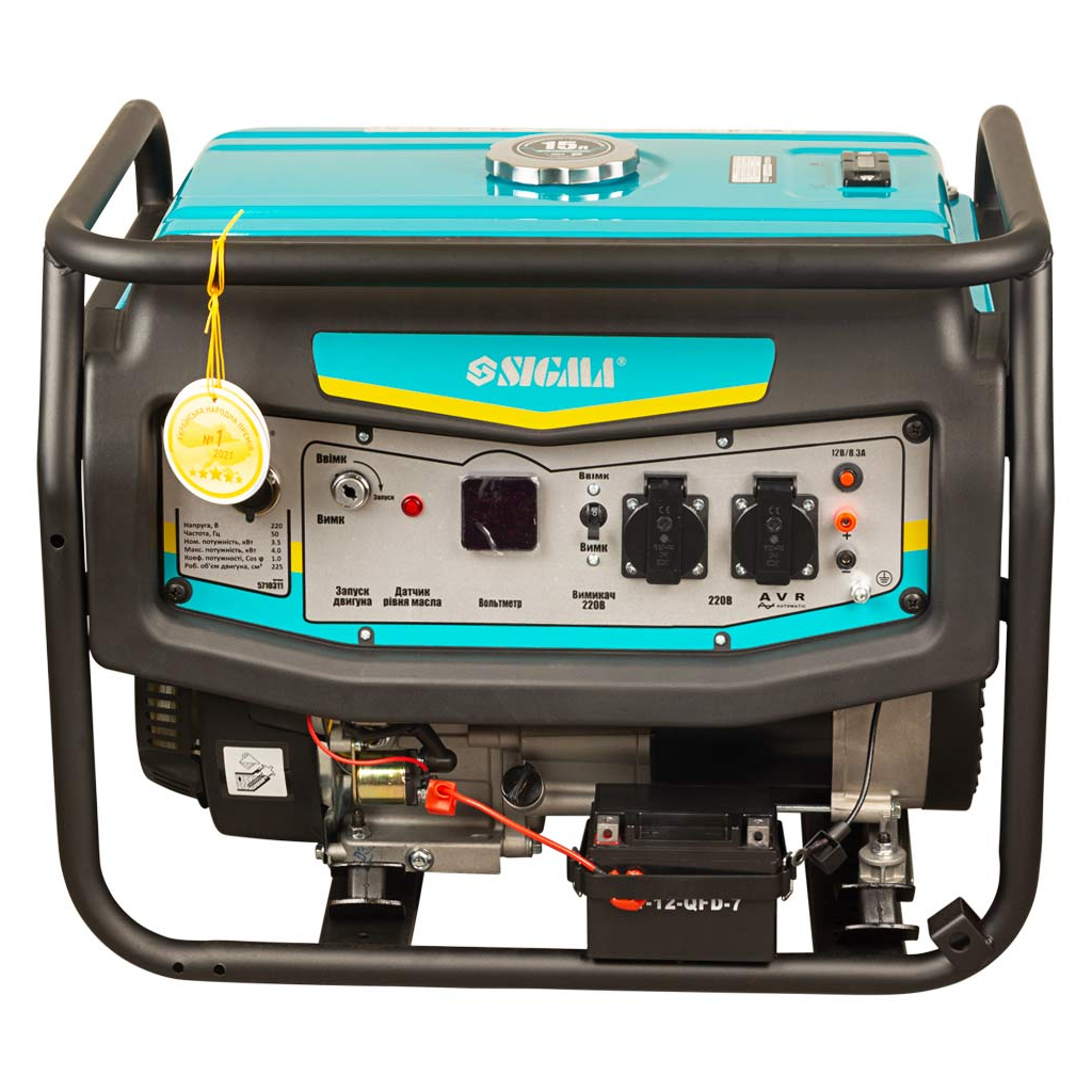 Генератор Sigma 3.5/4.0kW с выводом под АВР(ATS) (5710311) - зображення 2