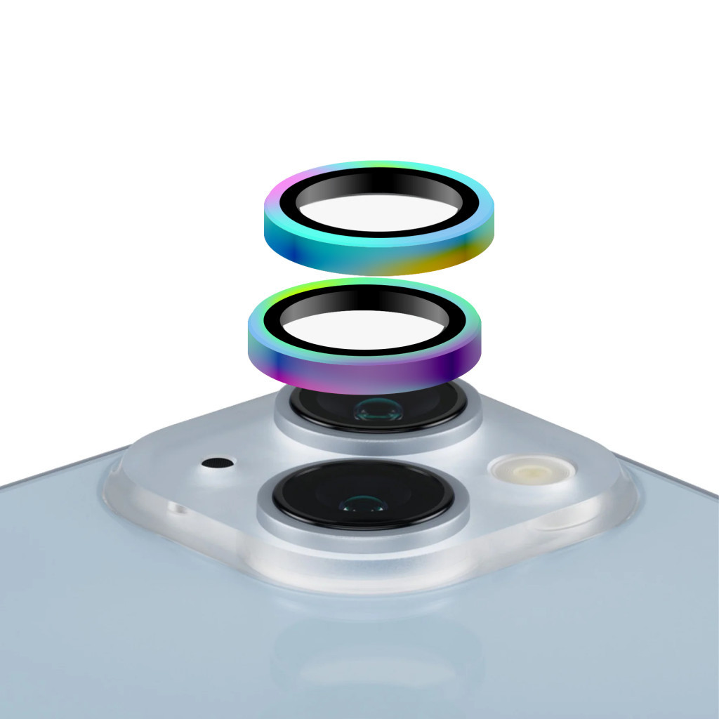 Скло захисне Armorstandart for Camera AR iPhone 15 / 15 Plus Gradient (ARM76139) - зображення 1