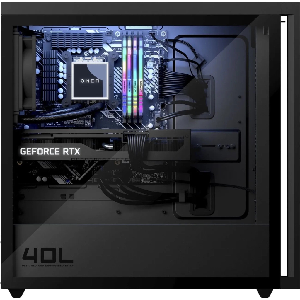 Комп'ютер HP OMEN 40L GT21-2000ua / i9-14900K, 64, SSD2Tb+2Tb, RTX 4090 24GB, K&M, WiFi (B22CTEA) - зображення 5