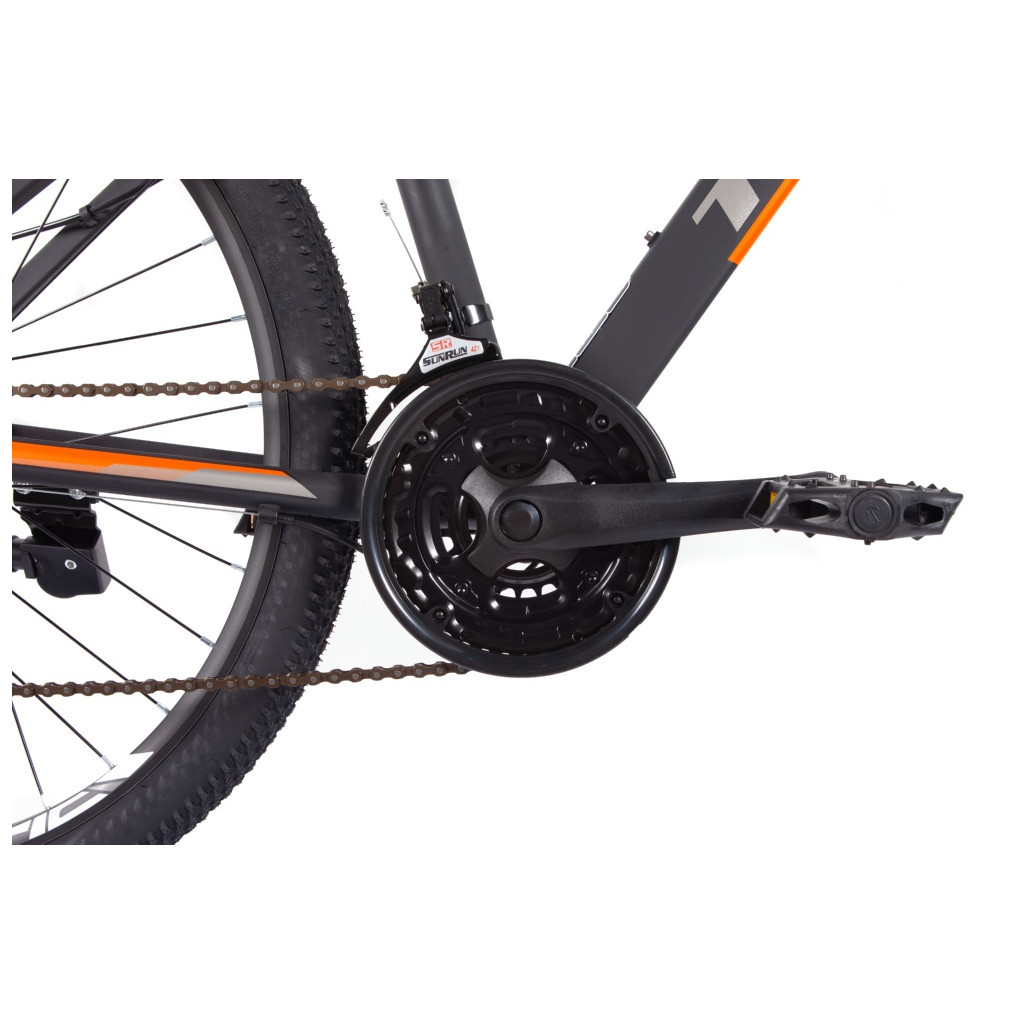 Велосипед Trinx M100 Elite 27.5" рама-20" Matt-Black-Grey-Orange (M100Elite.20MBGO) - зображення 9