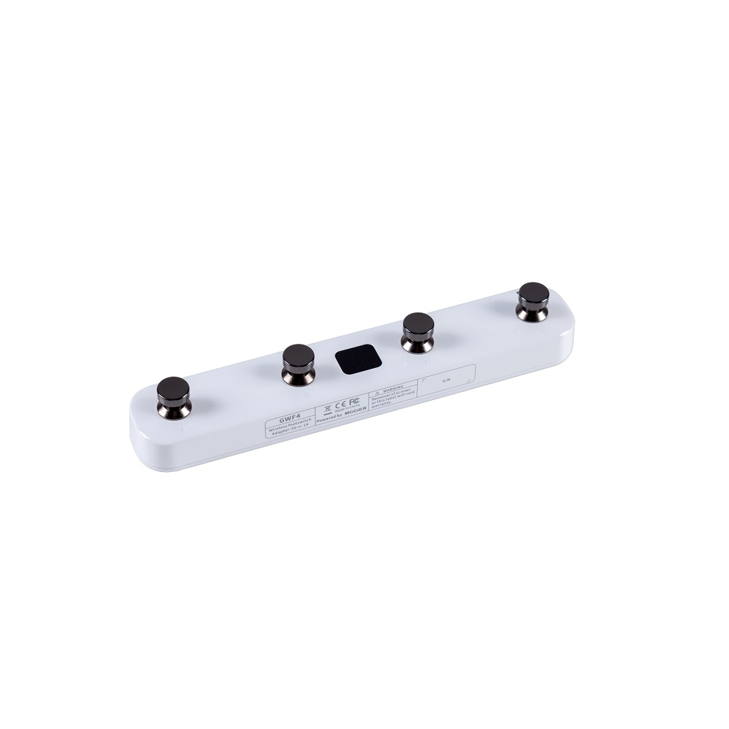 Футконтролер Mooer GWF4 Wireless Footswitch White - зображення 4