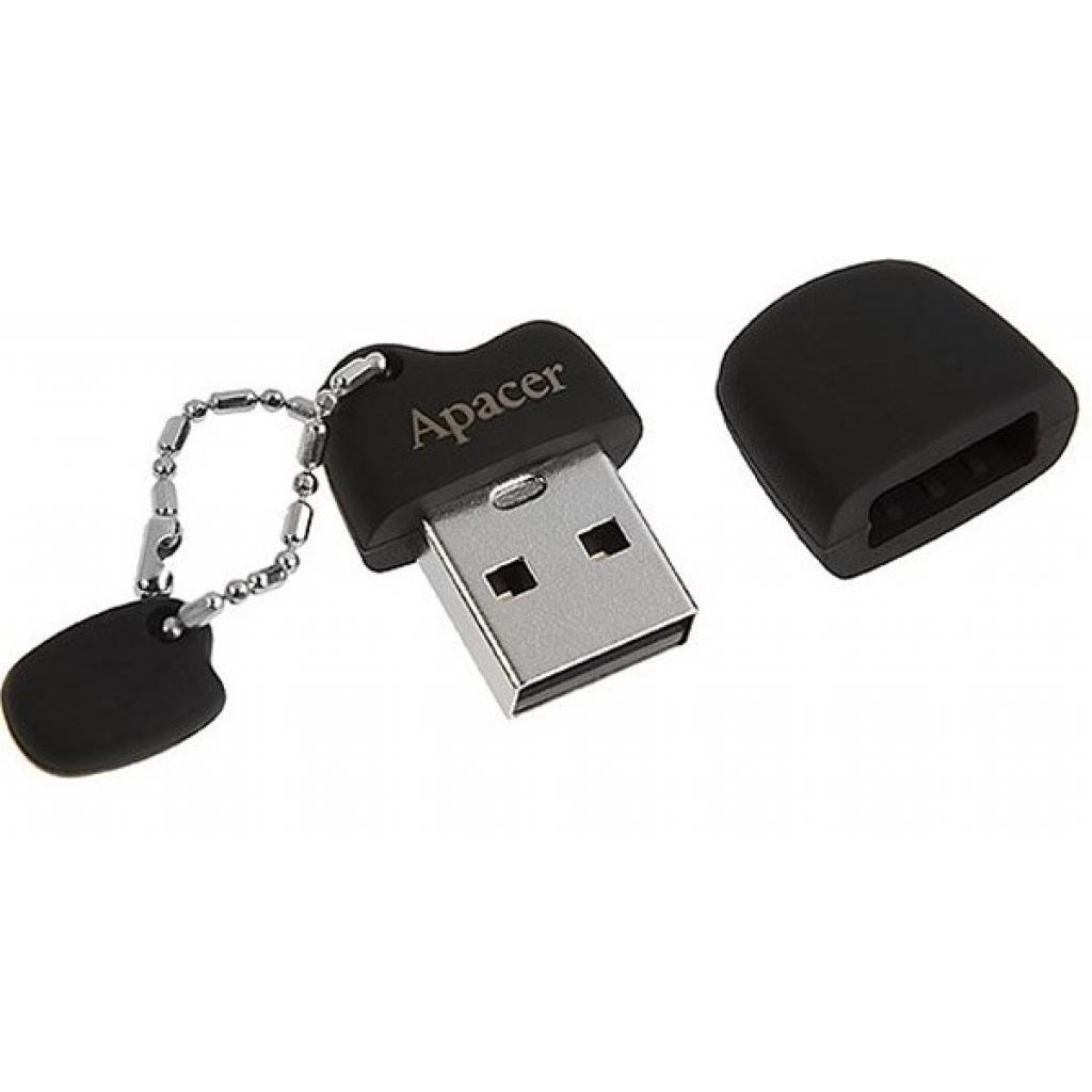 USB флеш накопичувач Apacer 16GB AH118 Black USB 2.0 (AP16GAH118B-1) - зображення 5