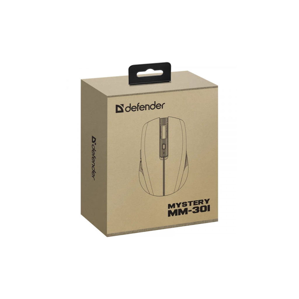 Мишка Defender Mystery MM301 LED Wireless/Bluetooth Violet (52301) - зображення 7