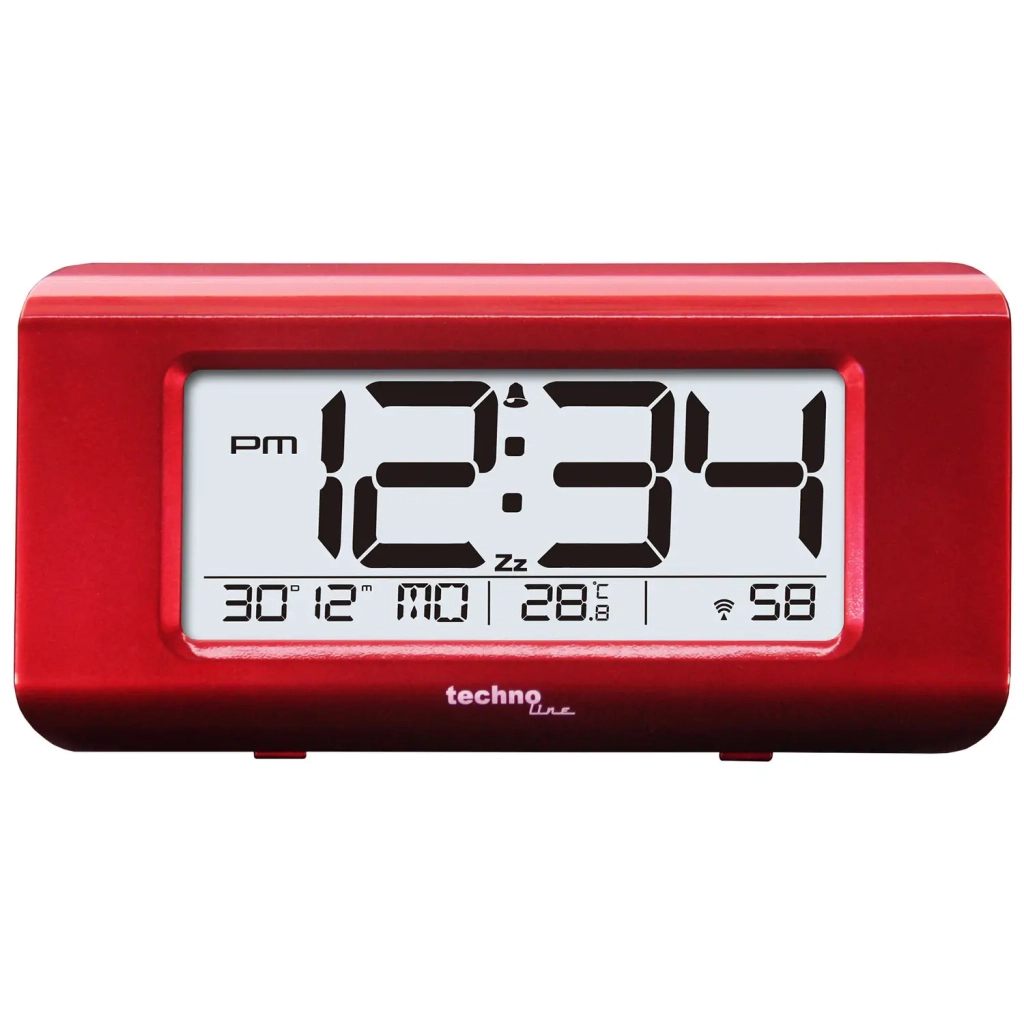 Настільний годинник Technoline WT197 Red (DAS302981) - зображення 2