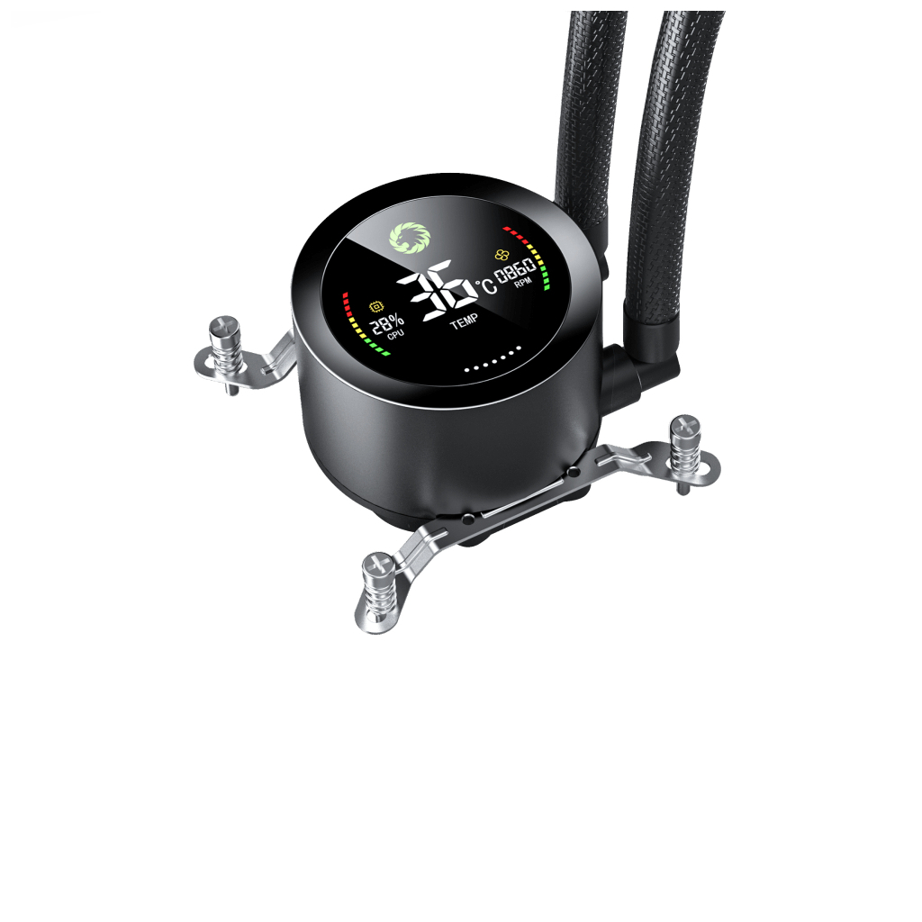 Система рідинного охолодження Gamemax IceBurg 240 Digital BK - зображення 7