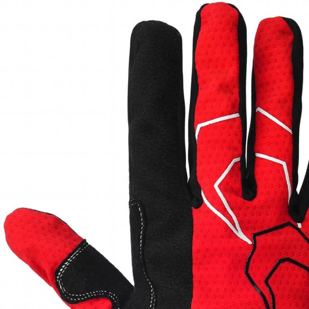 Велорукавиці PowerPlay 6556 Red L (6556C_L_Red) - зображення 4