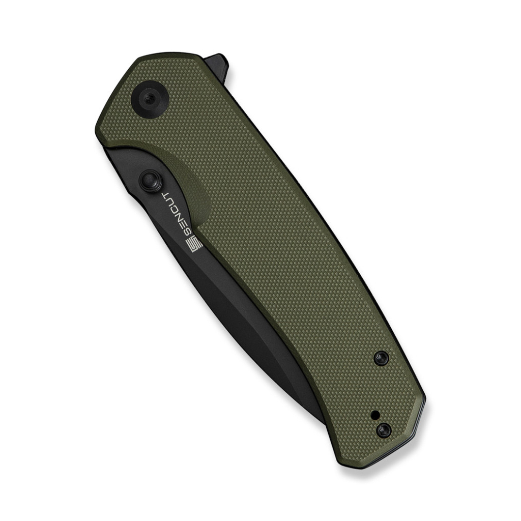 Ніж Sencut Skarnax, Darkwash, зелений G10 (S24025-2) - зображення 6