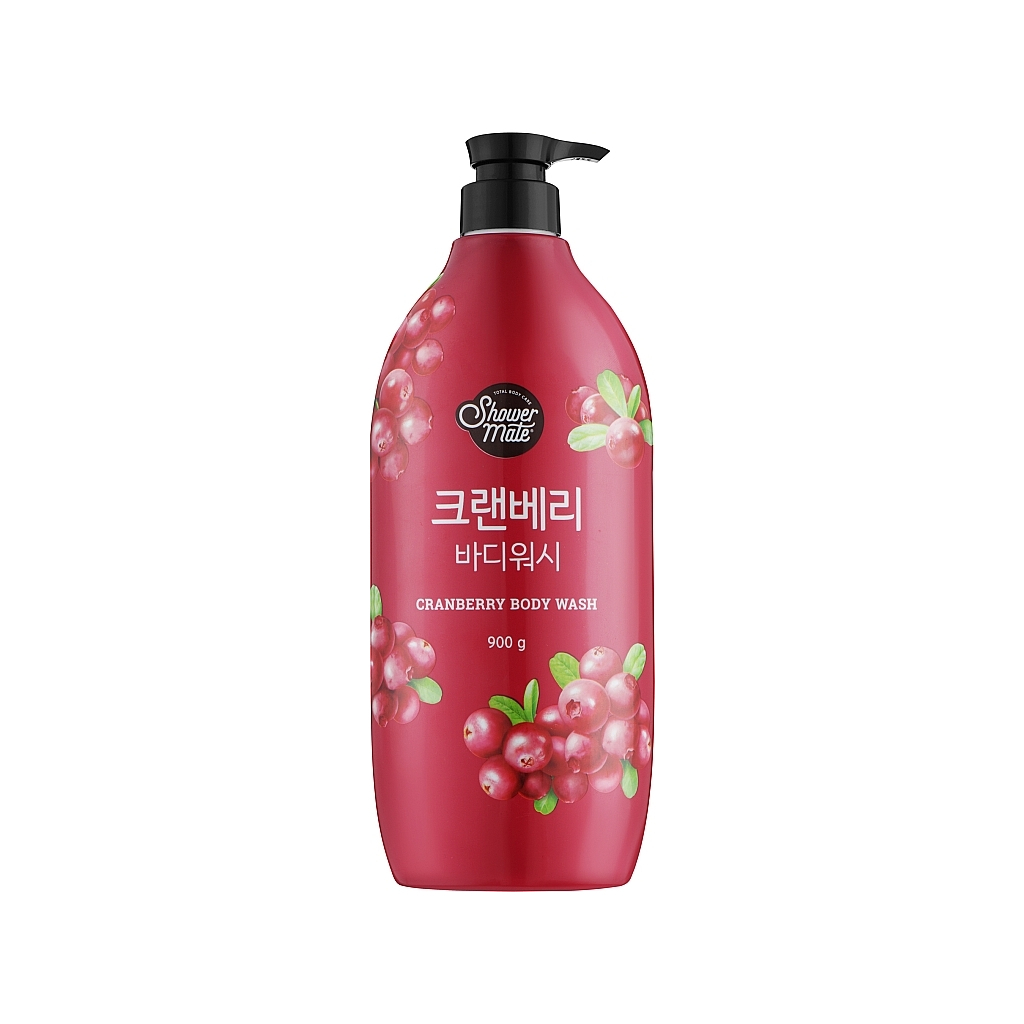Гель для душу KeraSys Shower Mate Cranberry 900 г (8801046307465) - зображення 1
