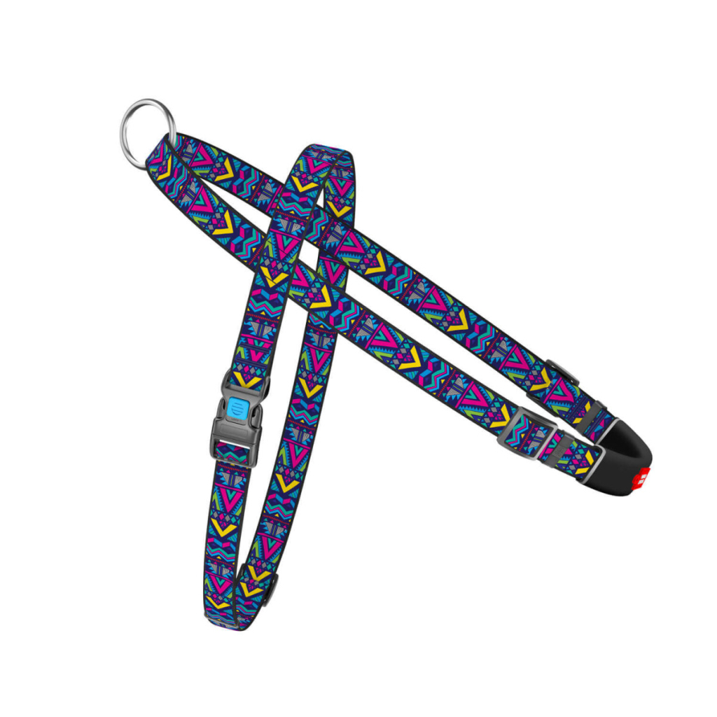 Шлея для собак WAUDOG Nylon з QR-паспортом "Інді" S (5451) - зображення 1