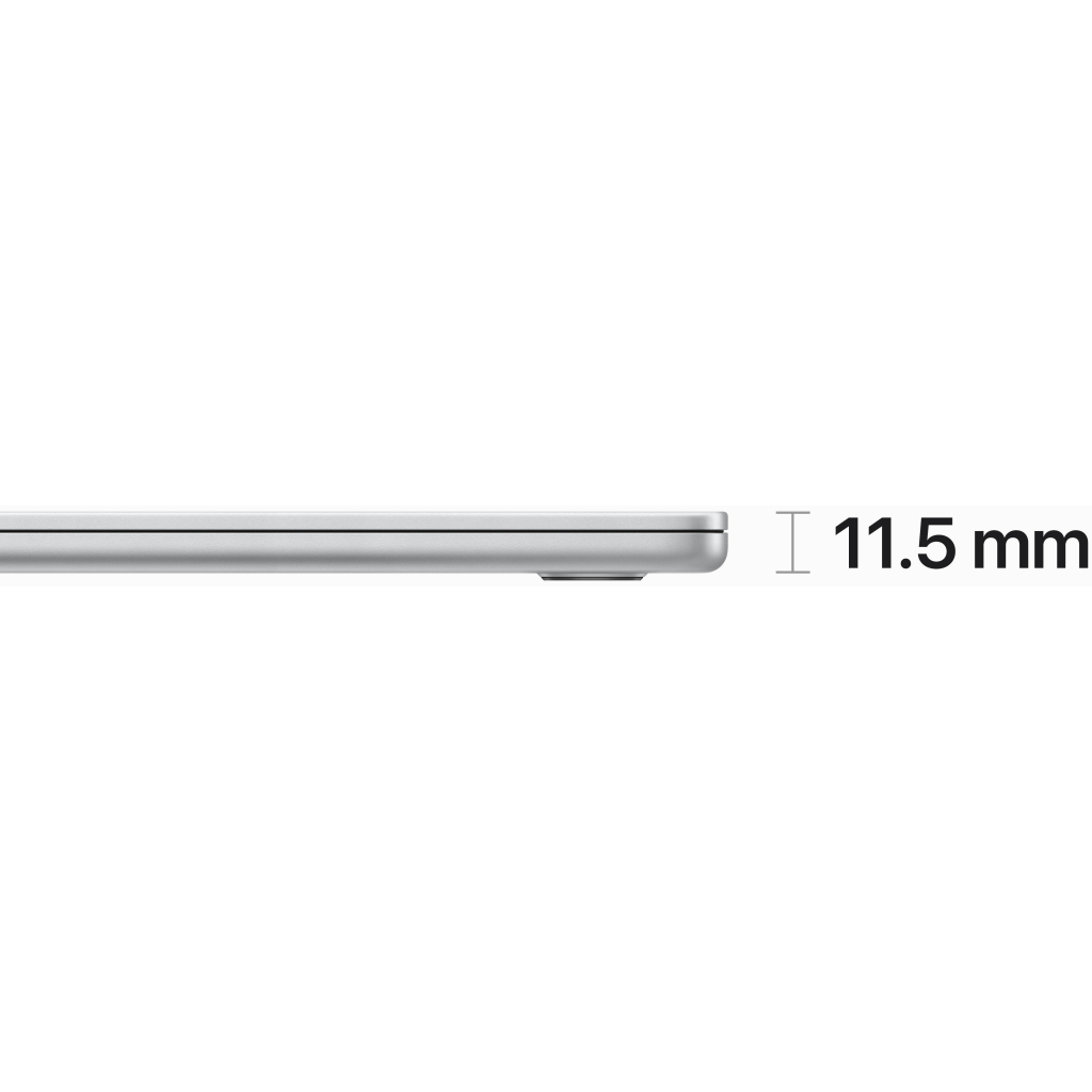 Ноутбук Apple MacBook Air M2 A2941 Silver (MQKT3UA/A) - зображення 4