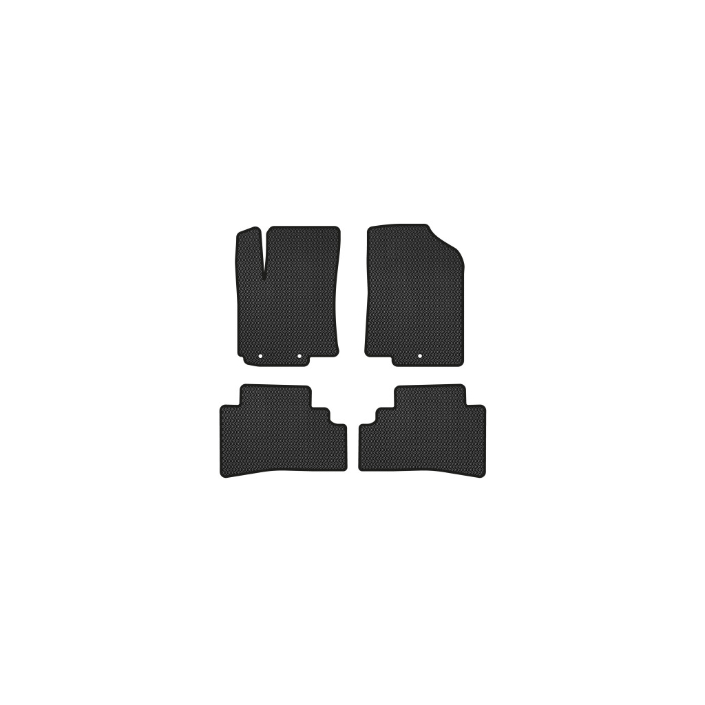 Килимок в салон EVAtech Kia Rio 2011-2017 3 покоління Htb EU (KI32965PVC4LA3RBB) - зображення 1