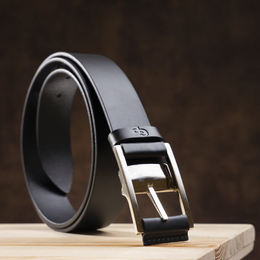 Ремінь Grande Pelle Чорний (00869) - зображення 6