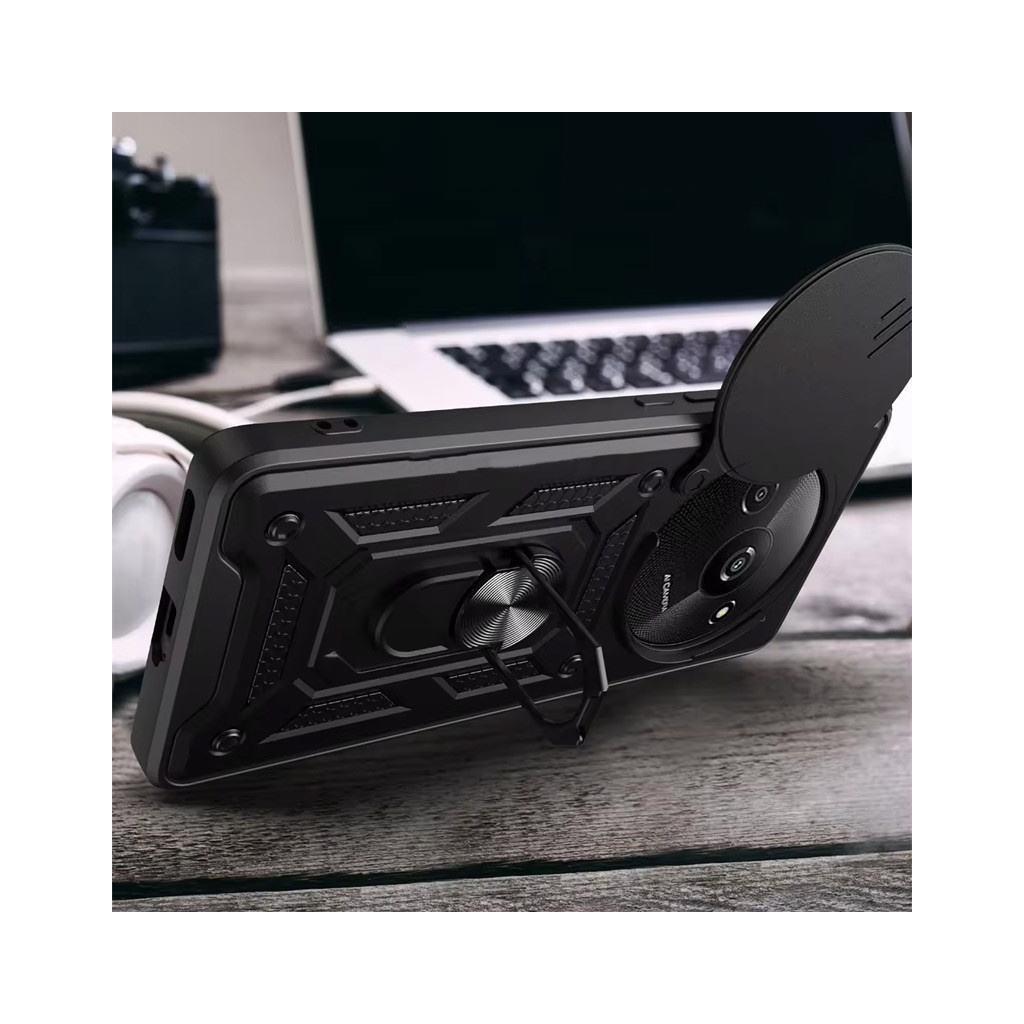 Чохол до мобільного телефона BeCover Military Xiaomi Redmi A3 4G Black (711319) - зображення 5