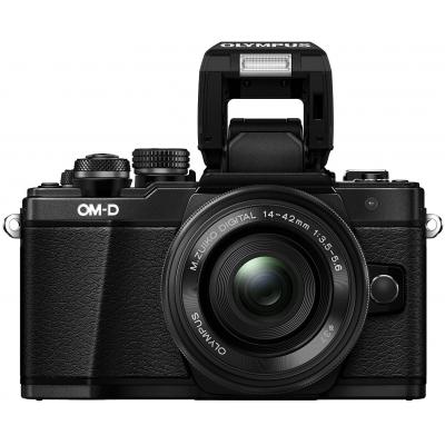 Цифровий фотоапарат Olympus E-M10 mark II Pancake Zoom 14-42 mm Kit black (V207052BE000) - зображення 7