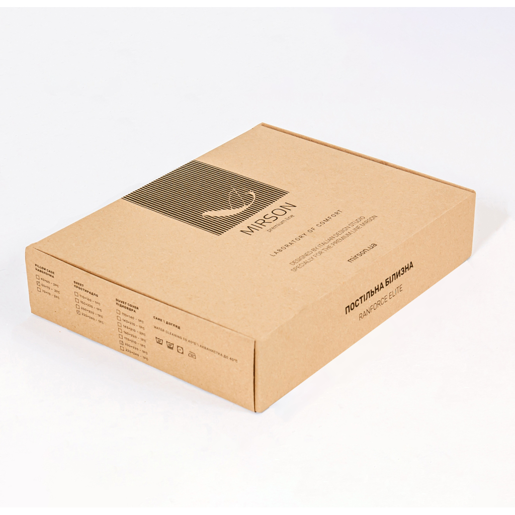 Постільна білизна MirSon Бязь Ranforce Elite 16-5803 Geronimo 220х240 (2200004703770) - зображення 8