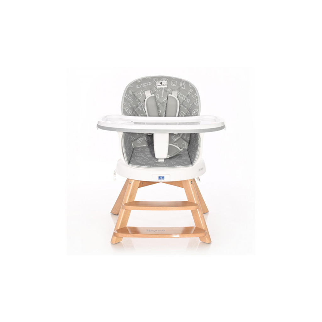 Стілець для годування Bertoni/Lorelli NAPOLI grey candy (23730) - зображення 3