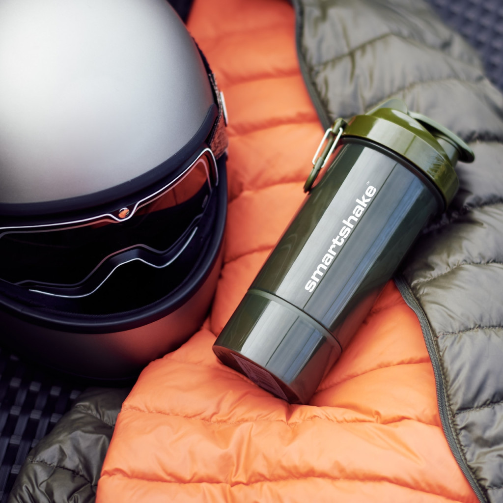 Шейкер спортивний SmartShake Original2GO One 800ml Army Green (10581002) - зображення 7