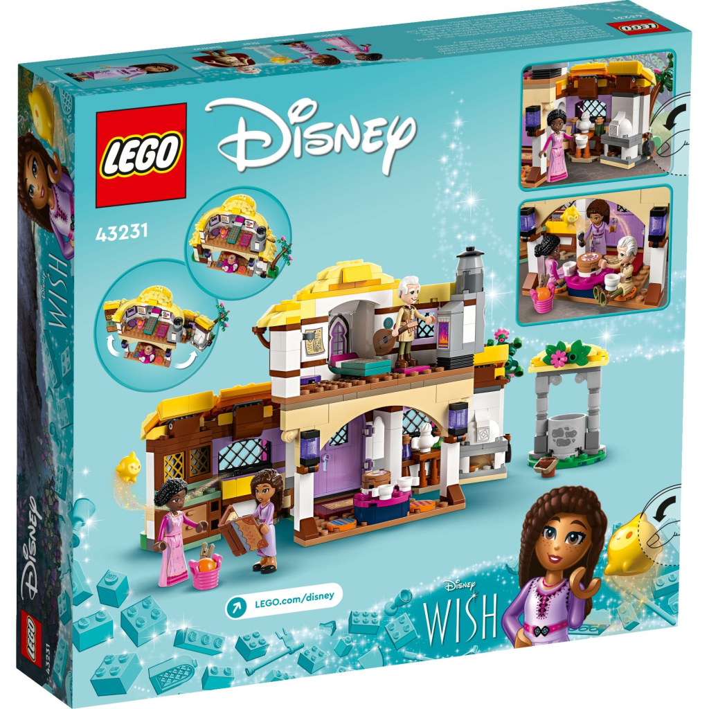 Конструктор LEGO Disney Будиночок Аші (43231) - зображення 8