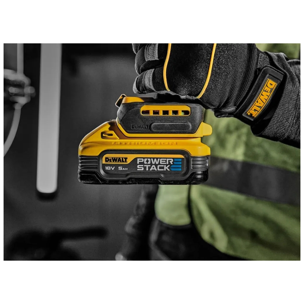 Акумулятор до електроінструменту DeWALT 18 XR Li-lon PowerStack 5Ah, 2 шт. (DCBP518H2) - зображення 7