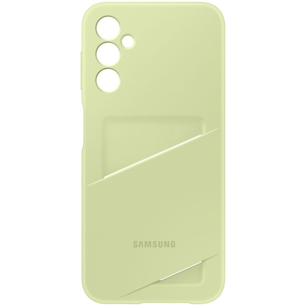 Чохол до мобільного телефона Samsung A14 Card Slot Case Lime (EF-OA146TGEGRU) - зображення 1