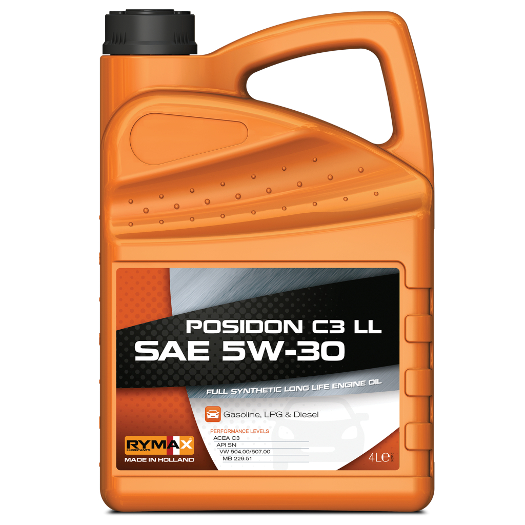 Моторна олива RYMAX Posidon C3 LL 5W-30, 4л. - изображение 1