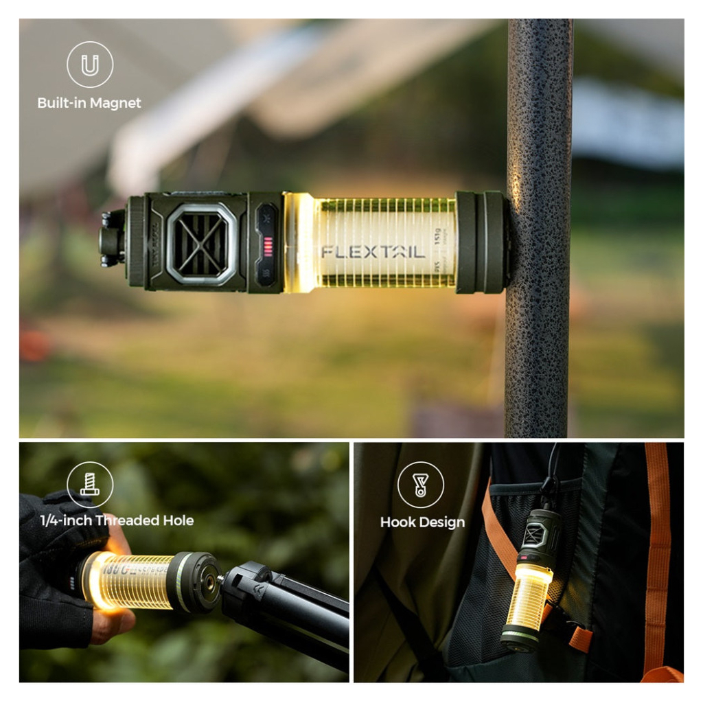 Ліхтар Flextail антимоскітний Tiny Repel S, зелений (TRS4800-GN-i) - зображення 7