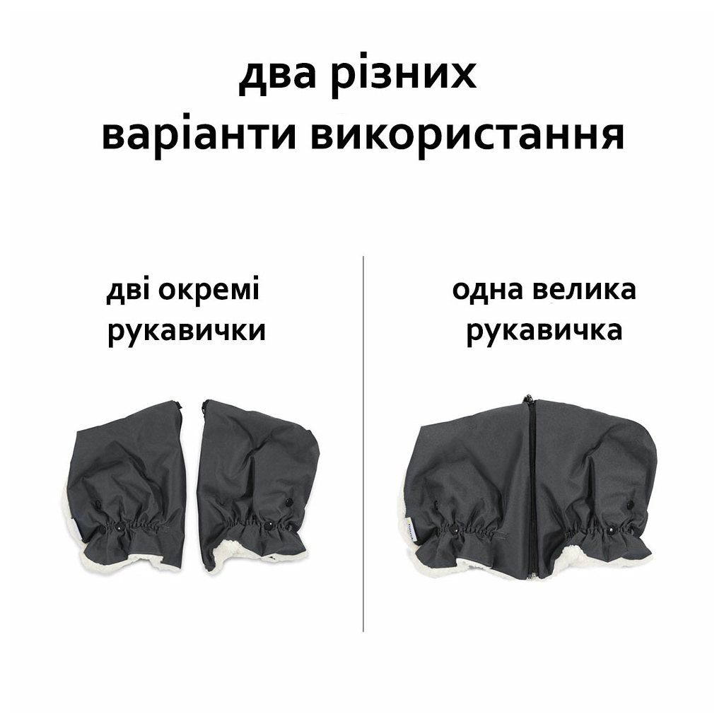 Муфта для рук Hauck Grab Me рукавички (61849-3) - зображення 5