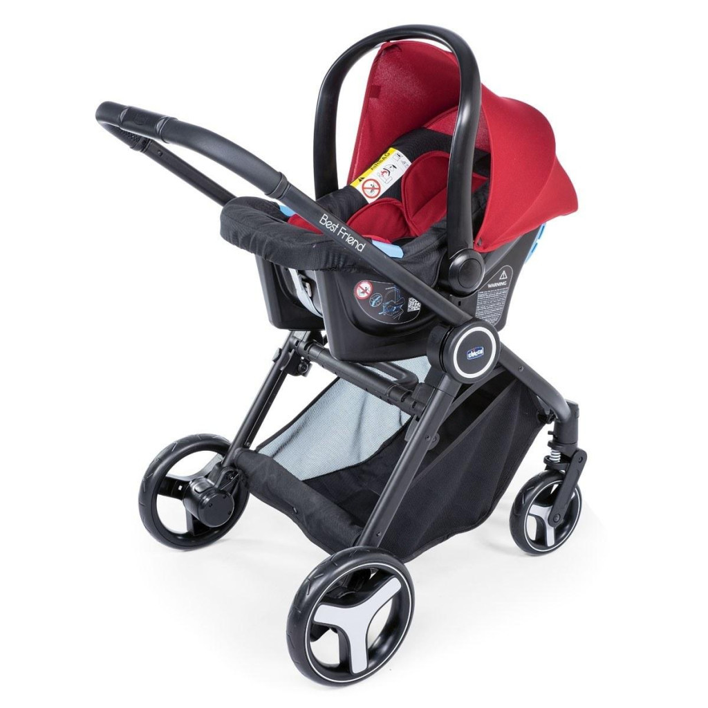 Коляска Chicco Trio Best Friend Червона (79146.70) - зображення 5