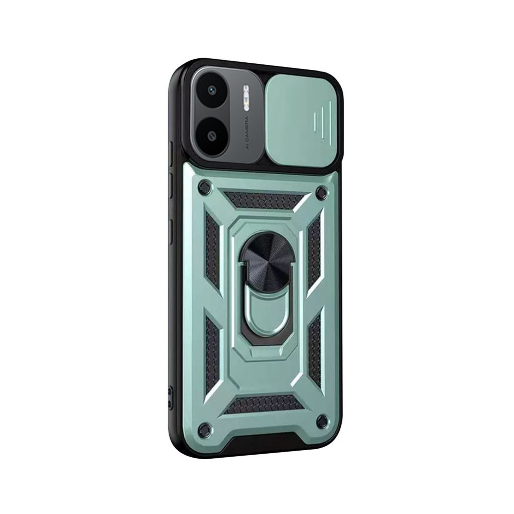 Чохол до мобільного телефона BeCover Military Xiaomi Redmi A1 / A2 Dark Green (708235) - зображення 1