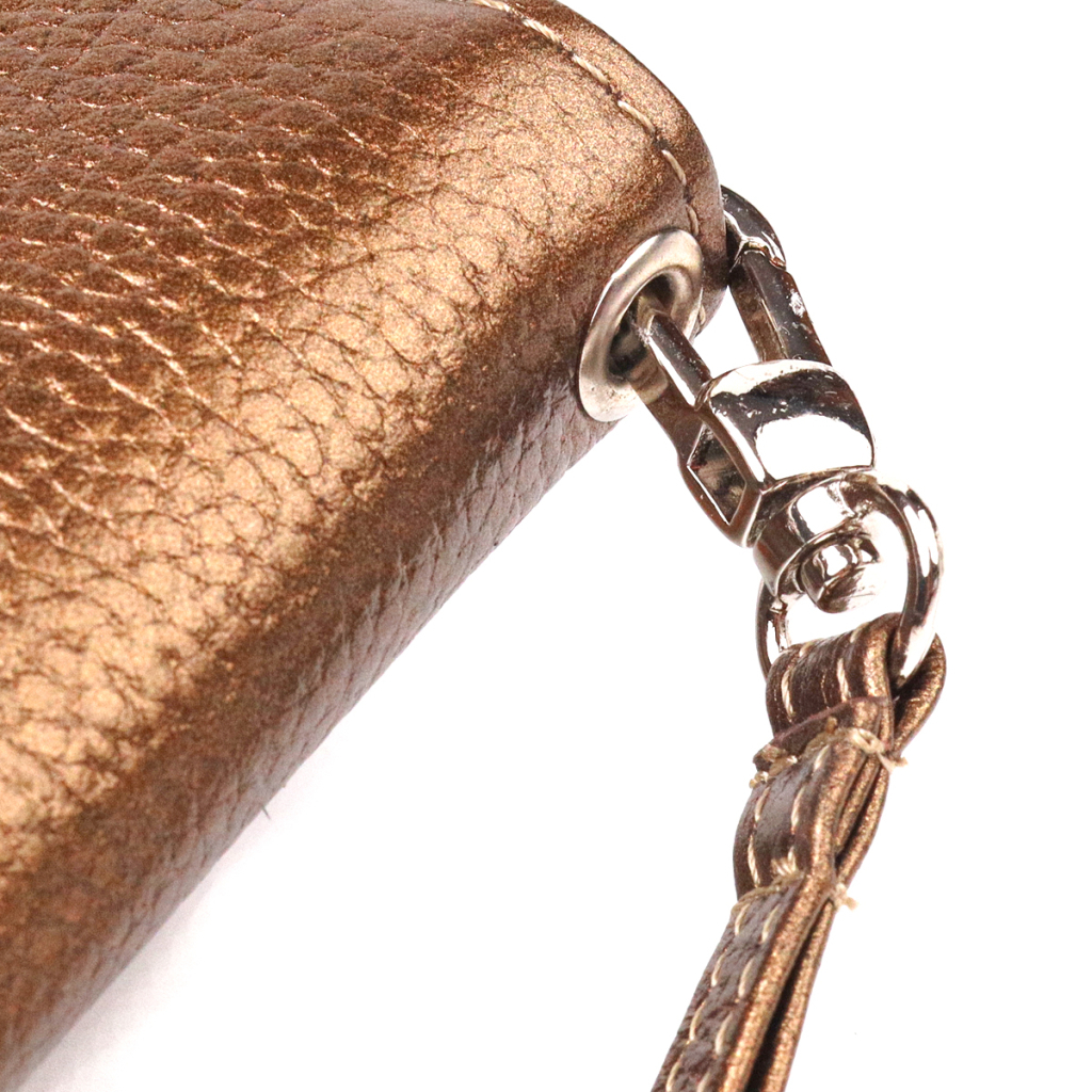 Гаманець Canpellini З натуральної шкіри флотар Коричневий (21614) - зображення 5