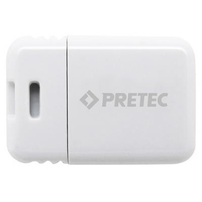 USB флеш накопичувач Pretec 32GB i-Disk Poco White USB 2.0 (POC32G-W) - зображення 1