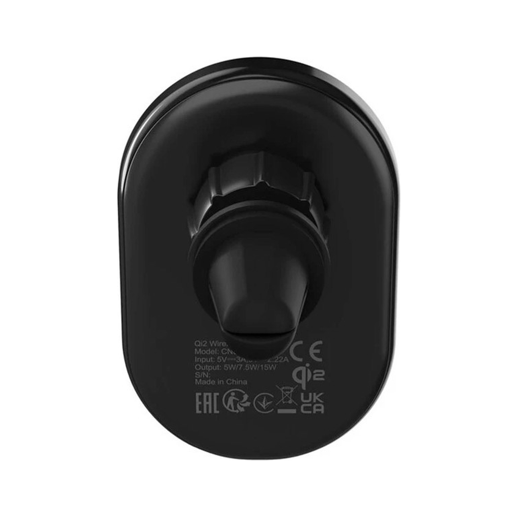 Універсальний автотримач Canyon OnGrip 105 15W Qi2 Wireless Black (CNS-CCH105B) - зображення 4