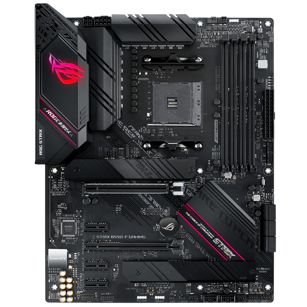 Материнська плата ASUS ROG STRIX B550-F GAMING - зображення 1