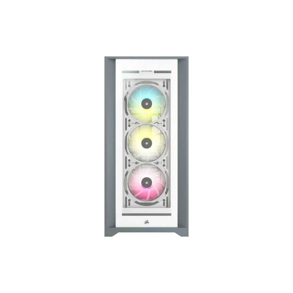 Корпус Corsair iCUE 5000X RGB Tempered Glass White (CC-9011213-WW) - зображення 3