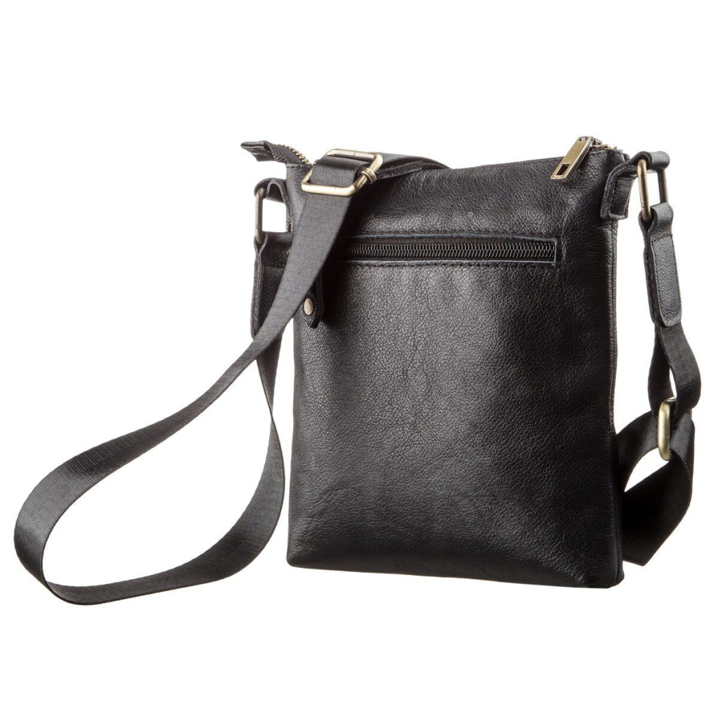 Сумка Shvigel Чоловіча шкіряна Чорна (19115) - зображення 2