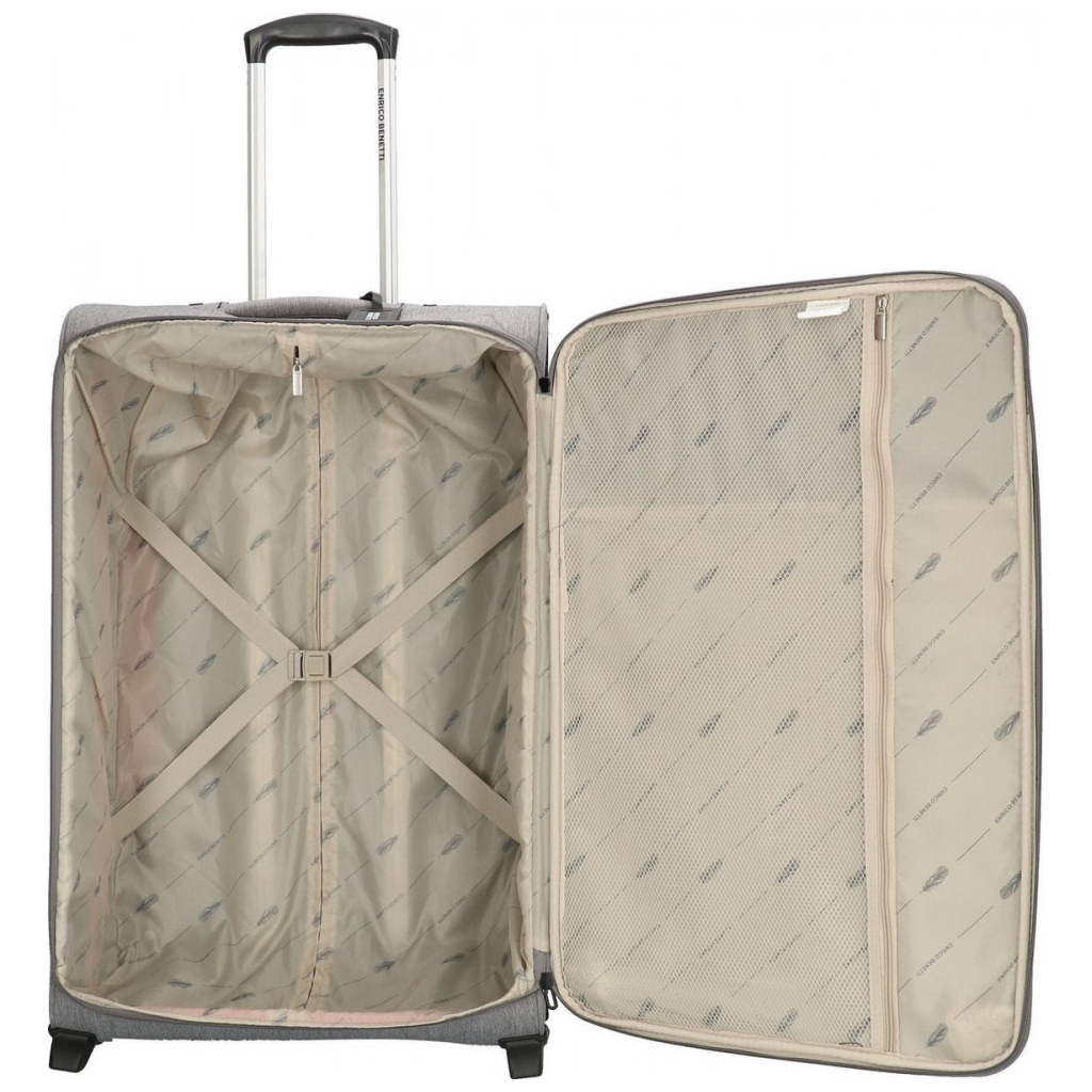 Валіза Enrico Benetti Dallas Light Grey L (Eb39042 026-70) - зображення 3