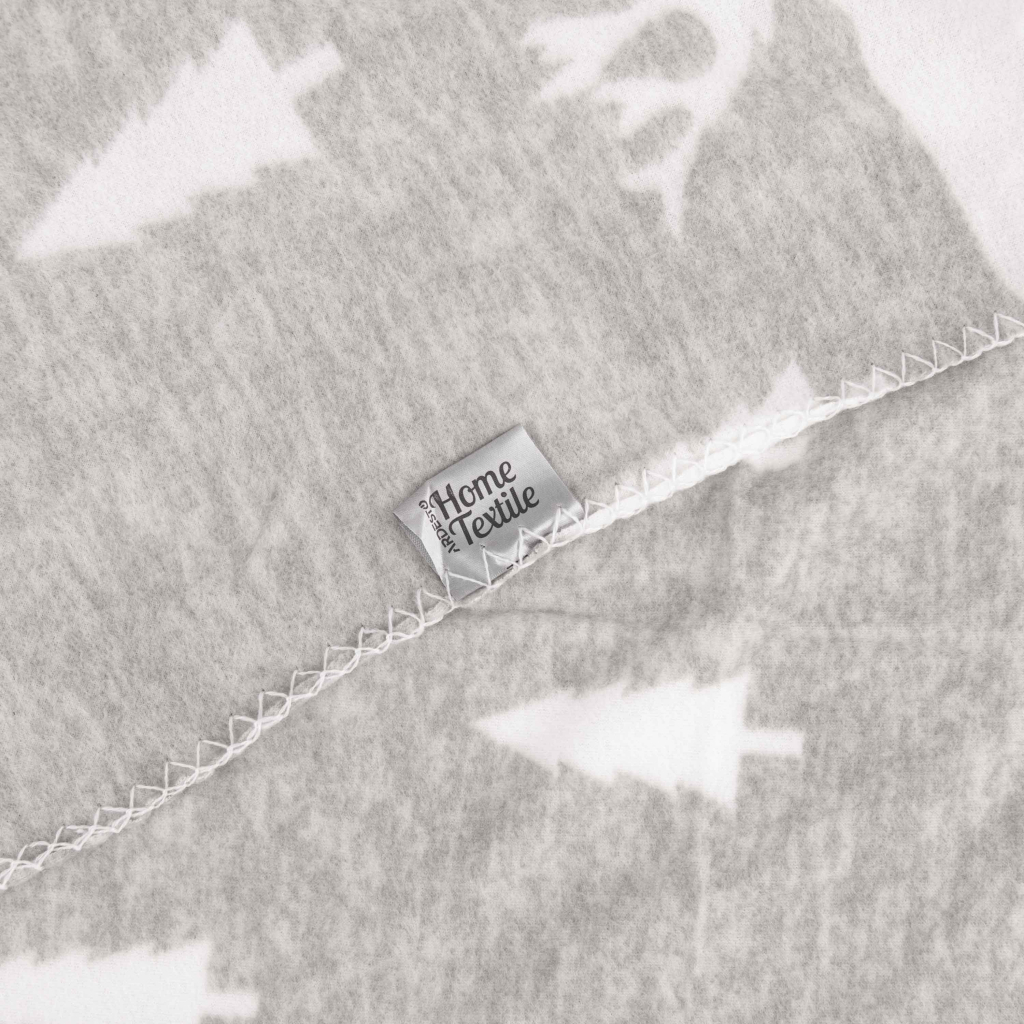 Плед Ardesto Christmas Fleece 130x160см, 100% поліестер, олені (ART0716PB) - зображення 9