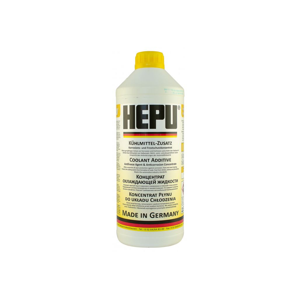 Антифриз HEPU 1.5л yellow (P999-YLW) - зображення 1