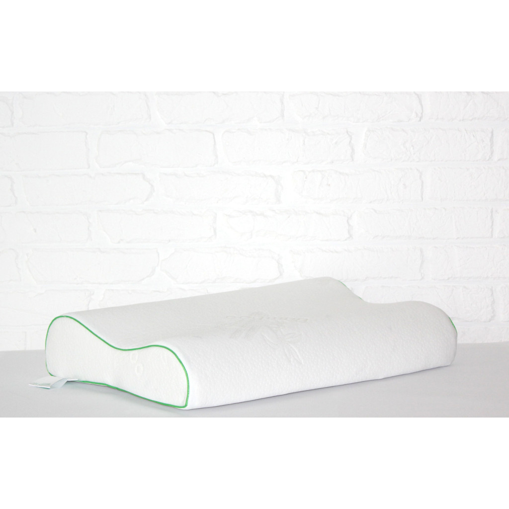 Подушка MirSon ортопедична 6037 Green nature Julia Aero 58х40х10.5 (2200003261608) - зображення 3