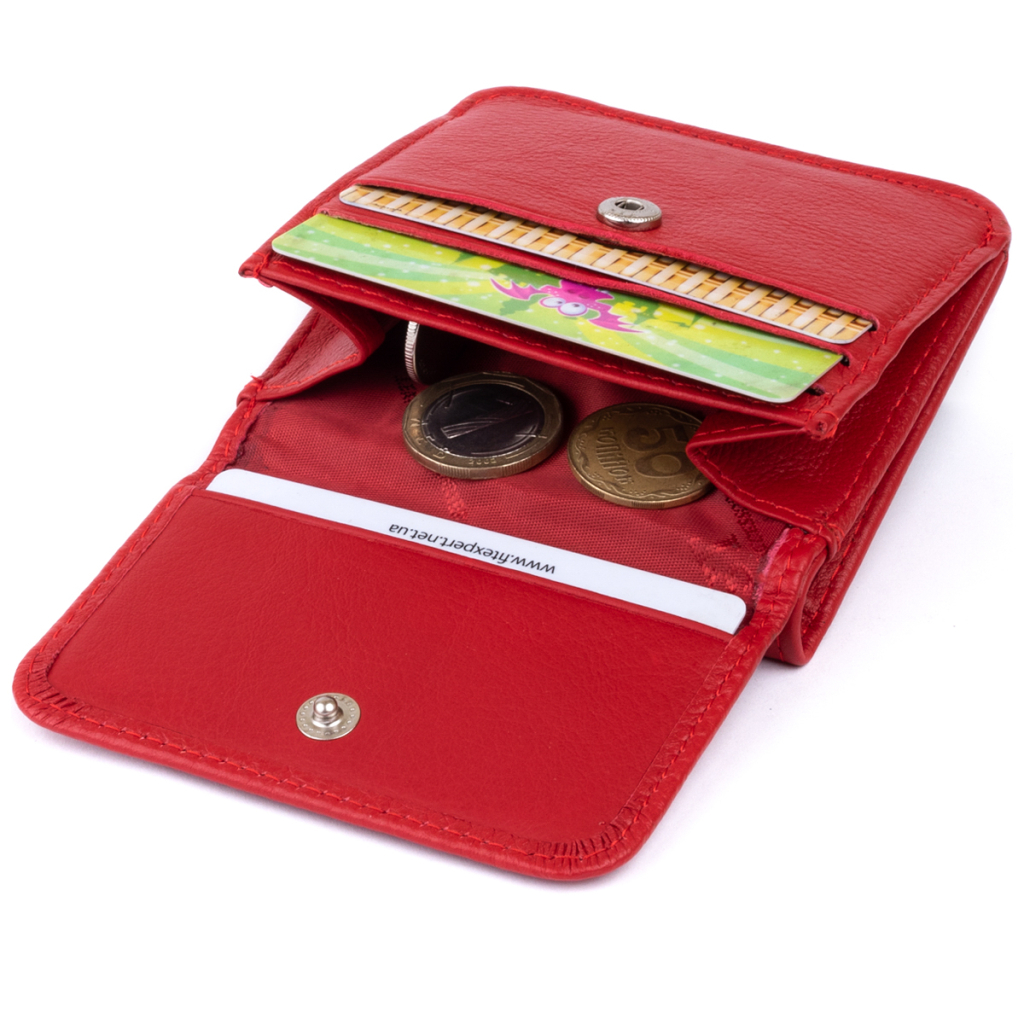 Гаманець ST Leather Червоний (19239) - зображення 5