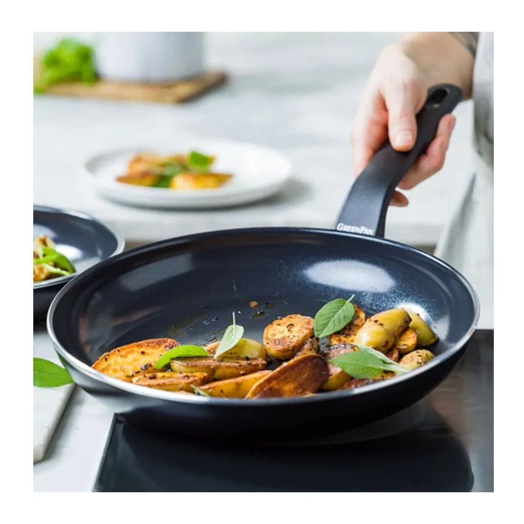 Сковорода GreenPan Essence Perforated Base, 20 см з керамічним покриттям (CC009038-001) - зображення 4