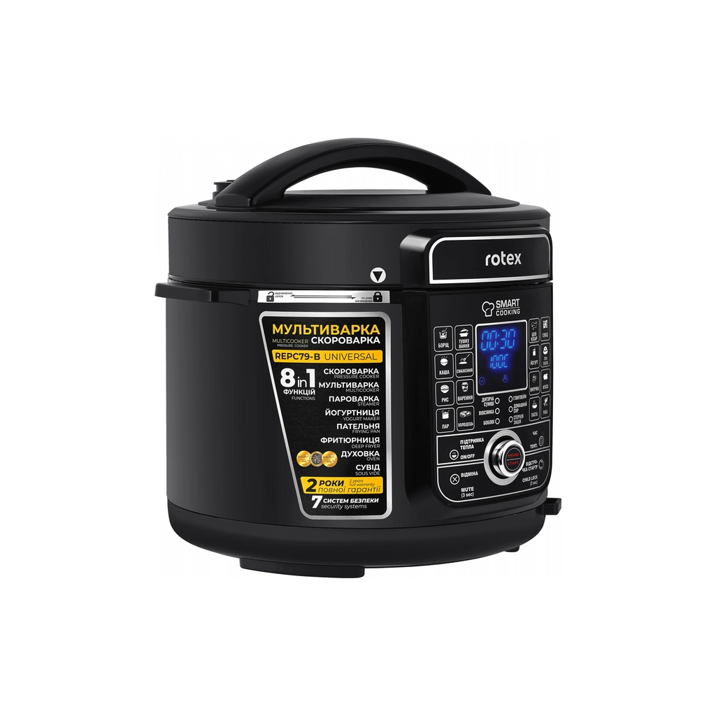 Мультиварка Rotex REPC79-B Universal - зображення 6
