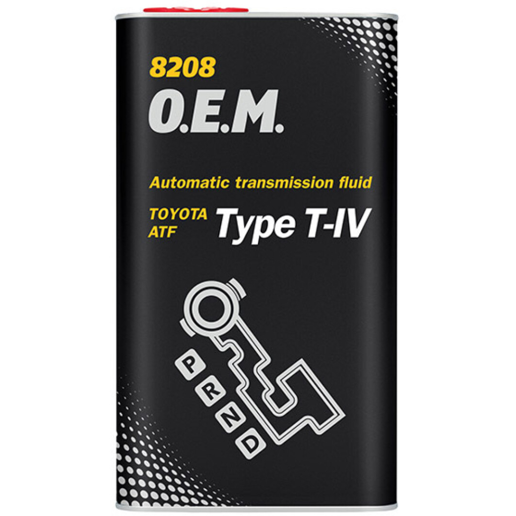 Трансмісійна олива Mannol 8208 O.E.M. TYPE T-IV AUTOMATIC SPECIAL 4л (MN8208-4ME) - зображення 1