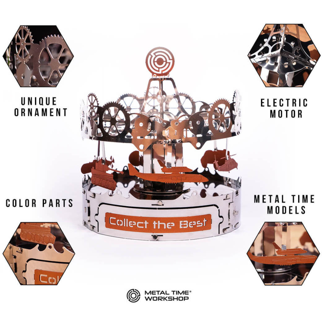 Конструктор Metal Time колекційна модель Riding the Best (MT042) - зображення 3