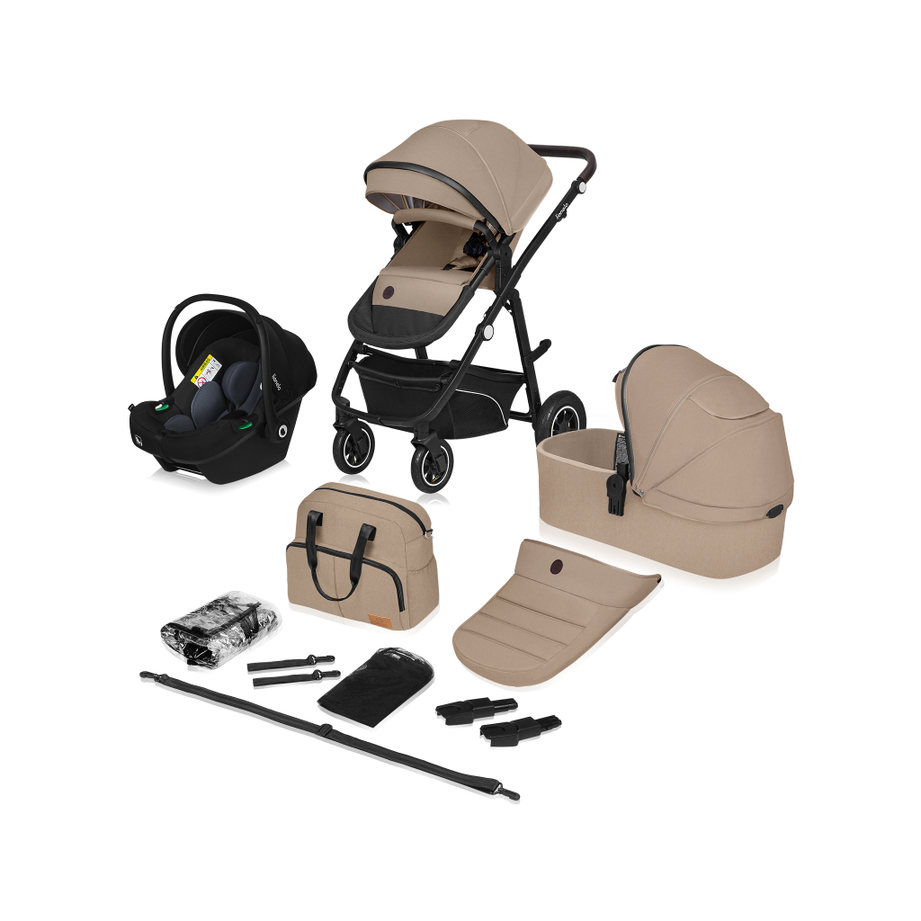 Коляска Lionelo 3 в 1 BIANKA 3IN1 BEIGE SAND (LO-BIANKA 3IN1 BEIGE SAND) - зображення 12