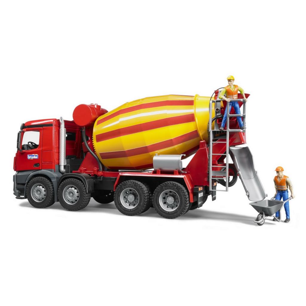 Спецтехніка Bruder Бетоновоз Mерседес Бенц Arocs М1:16 (03654) - зображення 8