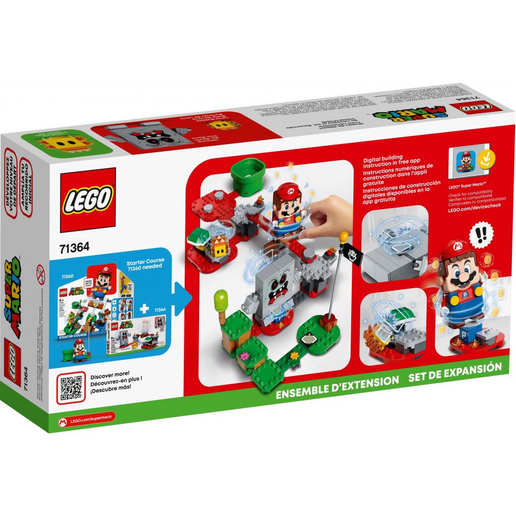 Конструктор LEGO Super Mario Неприємності у фортеці Вомпа (71364) - зображення 4