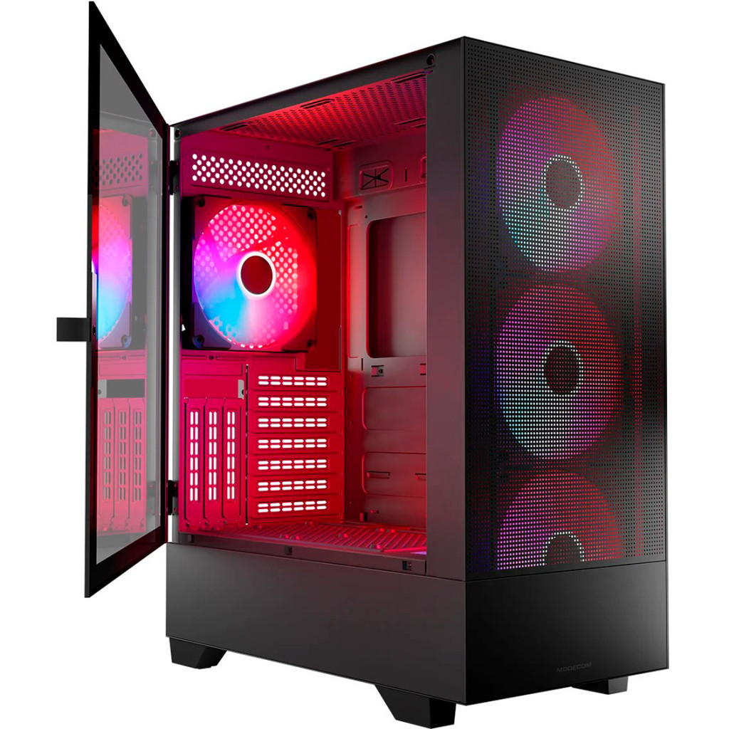 Корпус Modecom SIROCO ARGB FLOW (AT-SIROCO-MG-10-00ARGB-00) - зображення 2